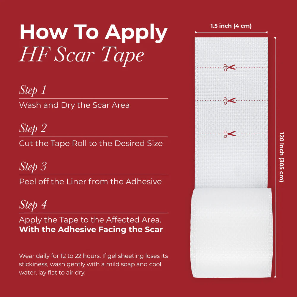 HealFast Anti-Scar Sheeting: Tape